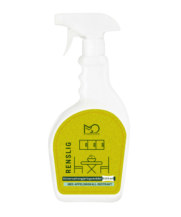 MO BUTIKK "RENSLIG",Universalrengjøringsmiddel med appelsinskall-ekstrakt, kjøkkenoverflate, 500 ml