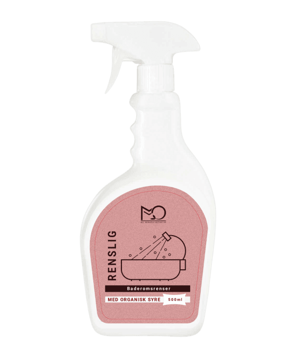 MO BUTIKK "RENSLIG", Baderomsrenser med organisk syre, 500 ml